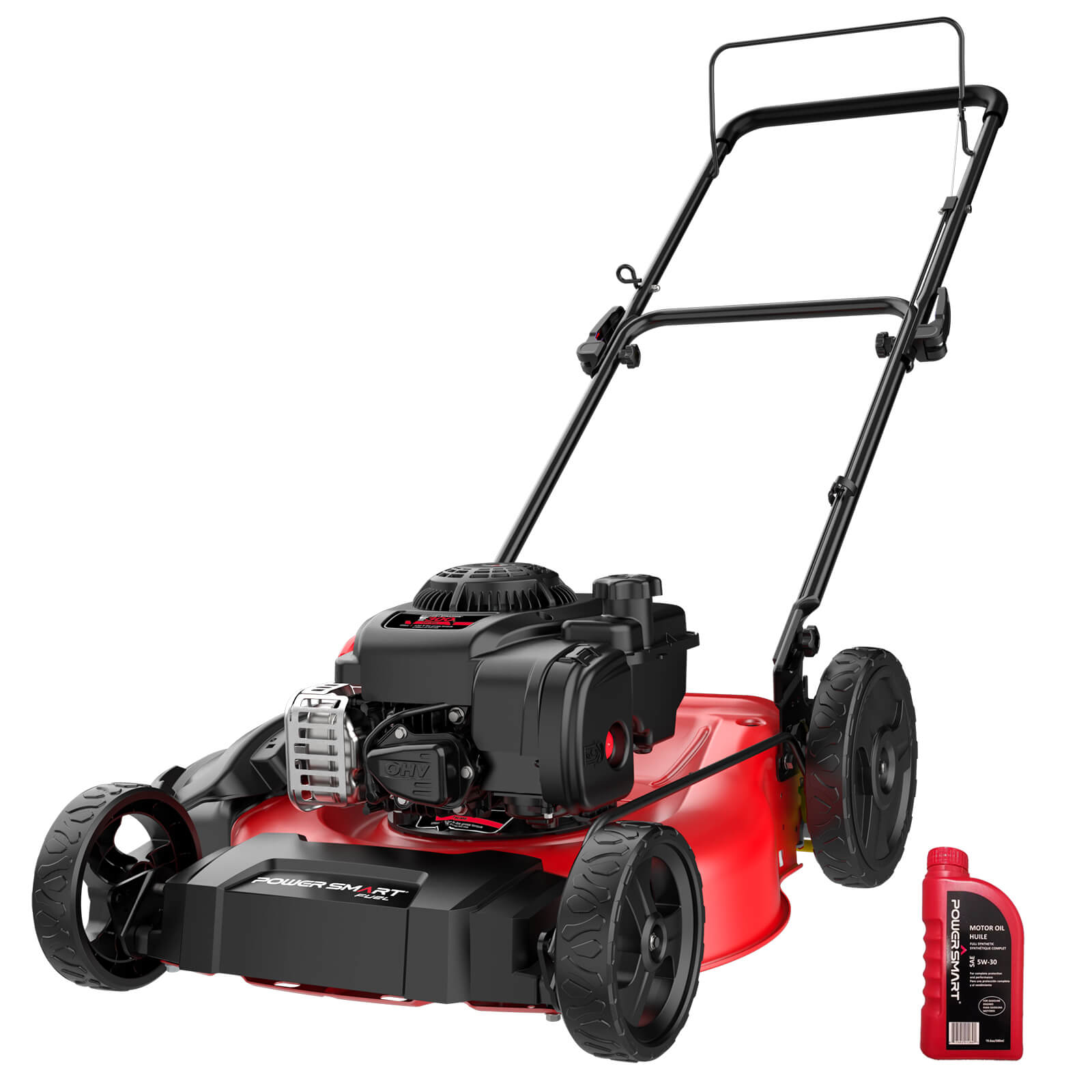 21" 125cc Gas Push 2-1 Lawn Mower w/ Briggs & Stratton 300E Engine B8721C