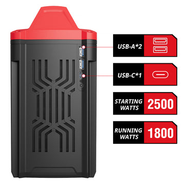 80V 6Ah Lithium-Ion Replacement Battery w/ USB Ports