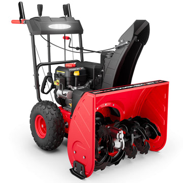 (Classic) 24'' 212cc Two Stage Gas Snow Blower w/ Electric Start DB7109A