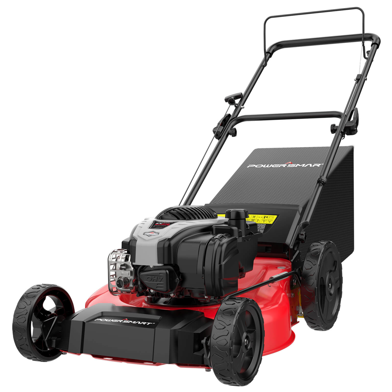 21" 140cc Gas Push Lawn Mower w/ Briggs ＆ Stratton 550EX Engine B8721P